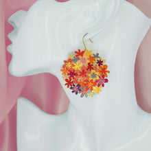 Charger l'image dans la galerie, Boucles d'oreilles - GRANDES BOUQUET - Or
