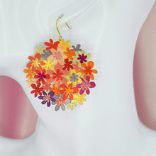 Charger l'image dans la galerie, Boucles d'oreilles - GRANDES BOUQUET - Or
