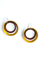 Charger l'image dans la galerie, Boucles d'oreilles 152 - Jaune & Cuivre