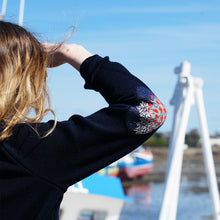 Charger l'image dans la galerie, Gilet Femme Coudières Coraux Marine Dark Navy - Berthe Aux Grands Pieds