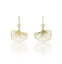Charger l'image dans la galerie, Boucles d'oreilles - GINKGO BILOBA Or
