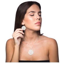 Charger l'image dans la galerie, Boucles d'oreilles - HORTENSIA - Argent