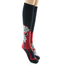 Charger l'image dans la galerie, Chaussettes Hautes Le Chat Et L'Oiseau - Berthe Aux Grands Pieds