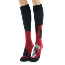 Charger l'image dans la galerie, Chaussettes Hautes Le Chat Et L'Oiseau - Berthe Aux Grands Pieds