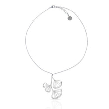 Charger l'image dans la galerie, Collier court GINKGO BILOBA - Argent