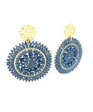 Charger l'image dans la galerie, Boucles/Clips d'Oreilles MINI ESPAGNOLA - Gris