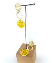 Charger l'image dans la galerie, Boucles/Clips d'Oreilles NEVADA - Jaune
