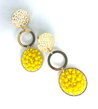 Charger l'image dans la galerie, Boucles/Clips d'Oreilles NEVADA - Jaune