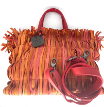 Charger l'image dans la galerie, Sac Cuir - Orange & Rouge