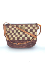 Charger l'image dans la galerie, Sac à bandoulière CARLTOA - Ecru & Café