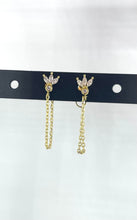 Charger l&#39;image dans la galerie, Boucles d&#39;oreilles - MAGNOLIA CHAIN Or
