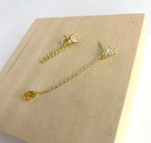 Charger l&#39;image dans la galerie, Boucles d&#39;oreilles - MAGNOLIA CHAIN Or
