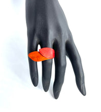 Charger l&#39;image dans la galerie, Bague 131 - Rouge &amp; Orange
