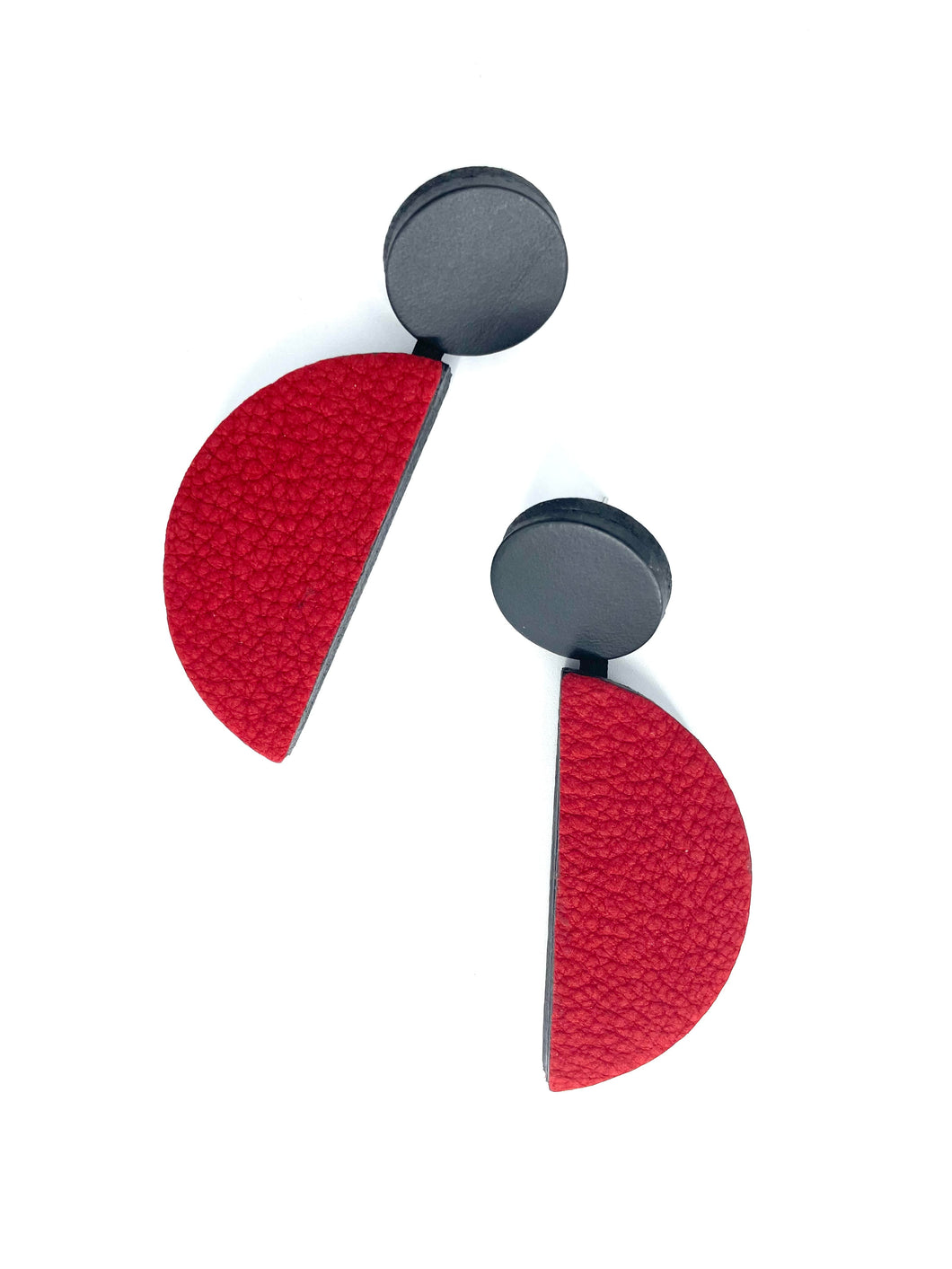 Boucles d'oreilles BAUHAUS 02 BIG - Metallic Grey