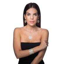 Charger l&#39;image dans la galerie, Boucles d&#39;oreilles - HORTENSIA - Argent
