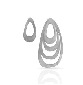 Boucles d'oreilles - MENHIR XL - Argent
