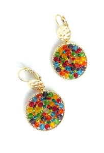 Boucles d'Oreilles PARADIS - Multicolore